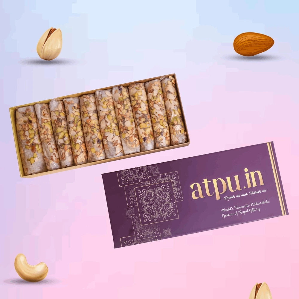 Assorted Trial Pack Atreyapuram Putharekulu - Buy Online Original Putharekulu Made In Atreyapuram